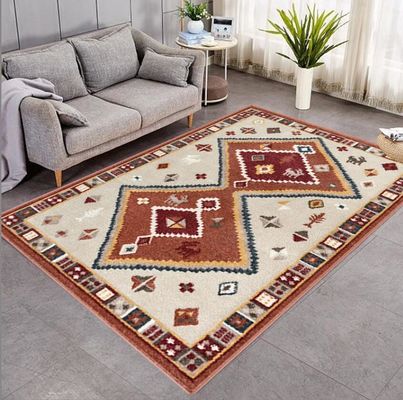 Irregular Geometric Pattern and Circle Living Room, Bedroom Living Room Floor Carpets