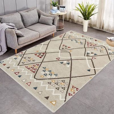 Irregular Geometric Pattern and Circle Living Room, Bedroom Living Room Floor Carpets